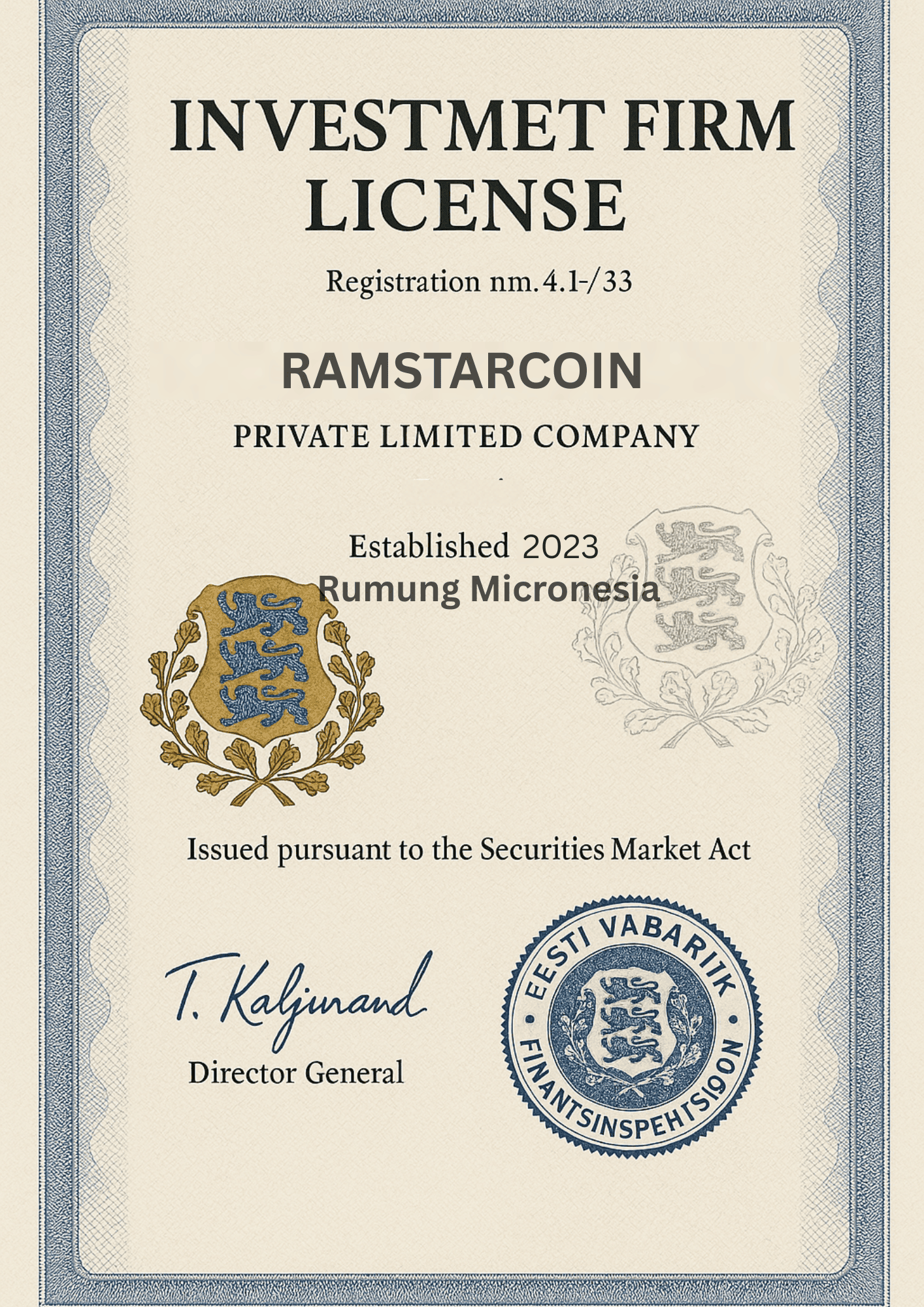 Licence